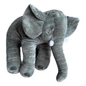 Throw Pillow Long Nose Elephant Doll Pillow Soft Plush Stuff Lumbar Pillow 14"x